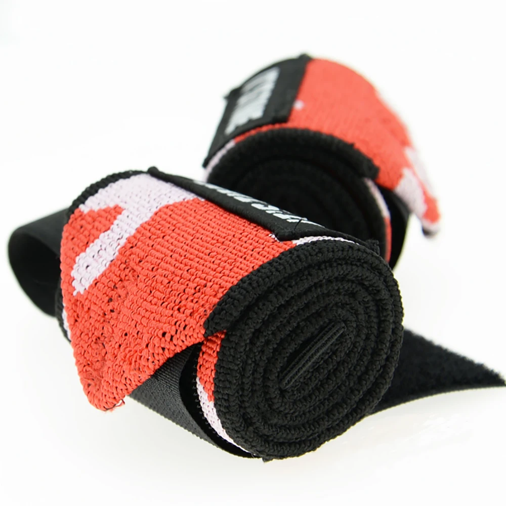 

INNSTAR Wholesale Custom Bodybuilding wrist wrapsWrist Wraps Camouflage Weight Lifting, Black & red