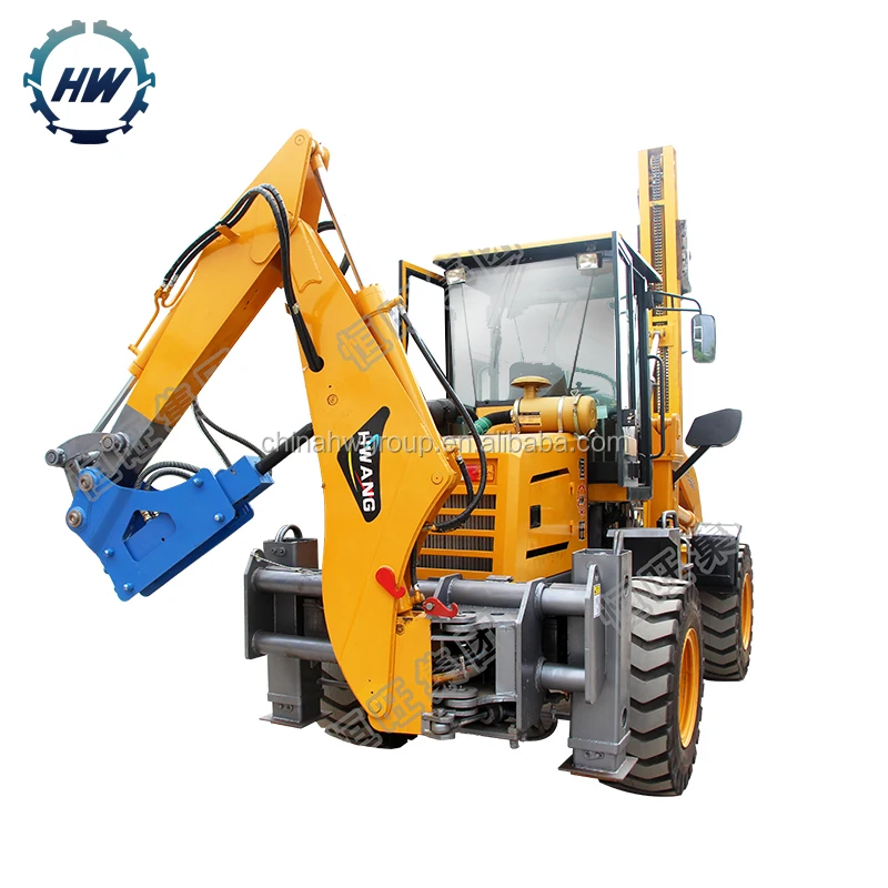 Chinese mini crawler backhoe loader mini excavator for sale