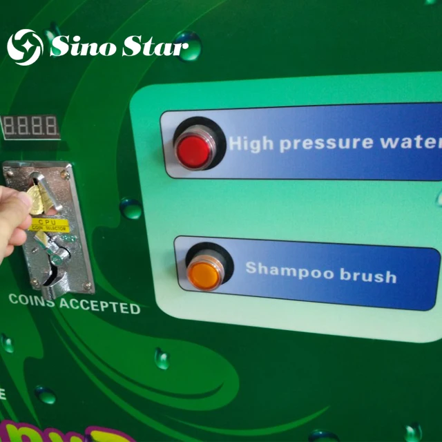 Scw109 High Pressure Car Washer Mobile Self Service Car Washer Coin Operated Washing Machines