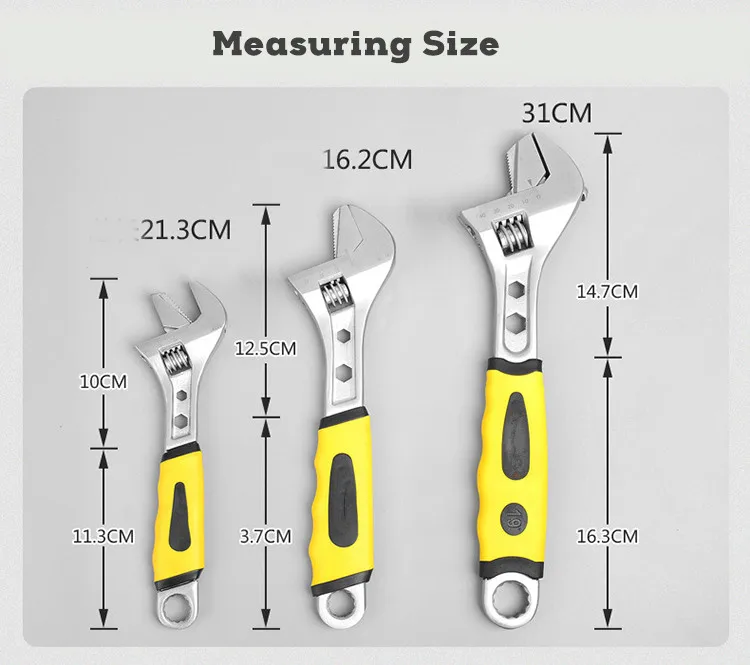 High quality adjustable spanner wrench with good price