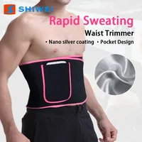 

Customized Pocket Private label neoprene slimming waist sweat belt