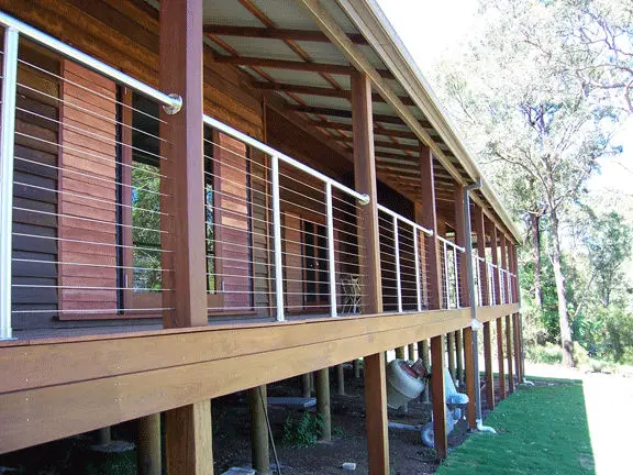 cable barandilla del porche de seguridad de alambre cuerda de