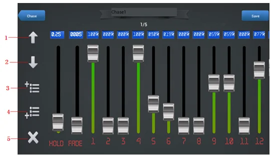 36 channels DMX Touch screen master DMX500 controller