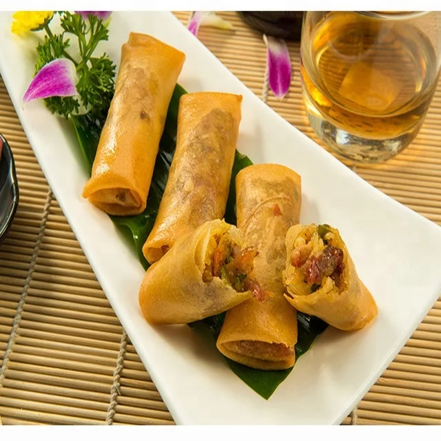 
Halal frozen food spring roll pastry 