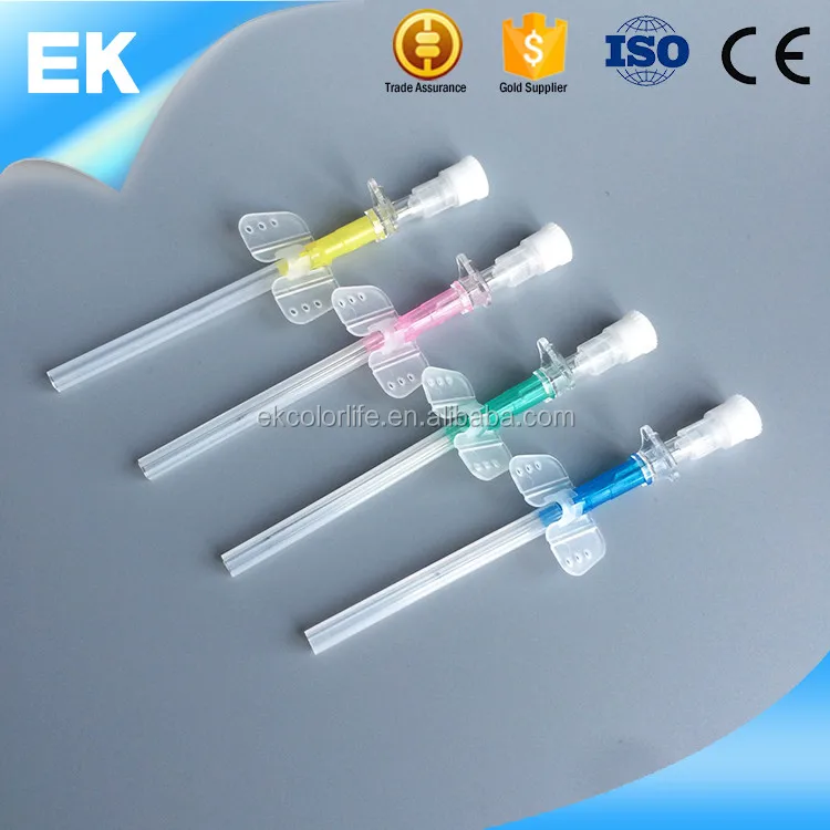 Disposable Butterfly sterilized iv catheter iv cannula