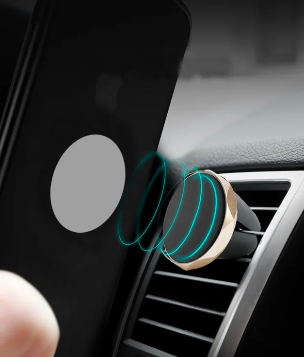 Magnetic air vent mount