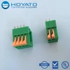 141R-2.54 PCB Spring terminal block 2.54MM 150V 2A screwless push wire connector