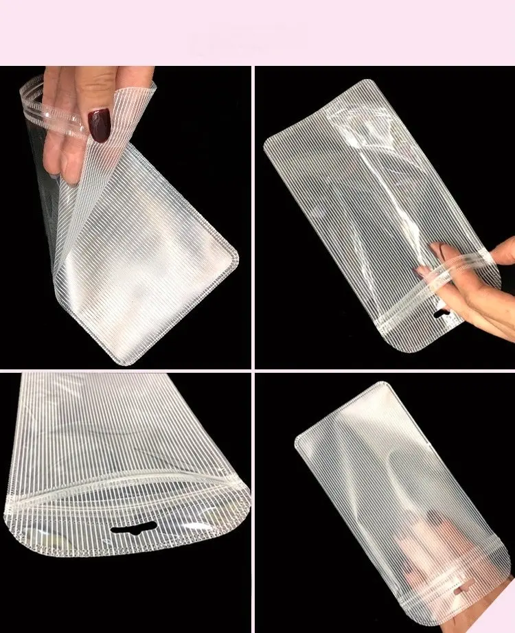 ziplock bag of cell phone