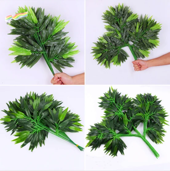 Artificial Bamboo Leaves Plant Silk Bamboo Leaves Buy Artificial