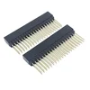 double Row Straight FEMALE PIN HEADER 2.54MM PITCH pin long 12MM Strip Connector Socket 2X20 40 PIN