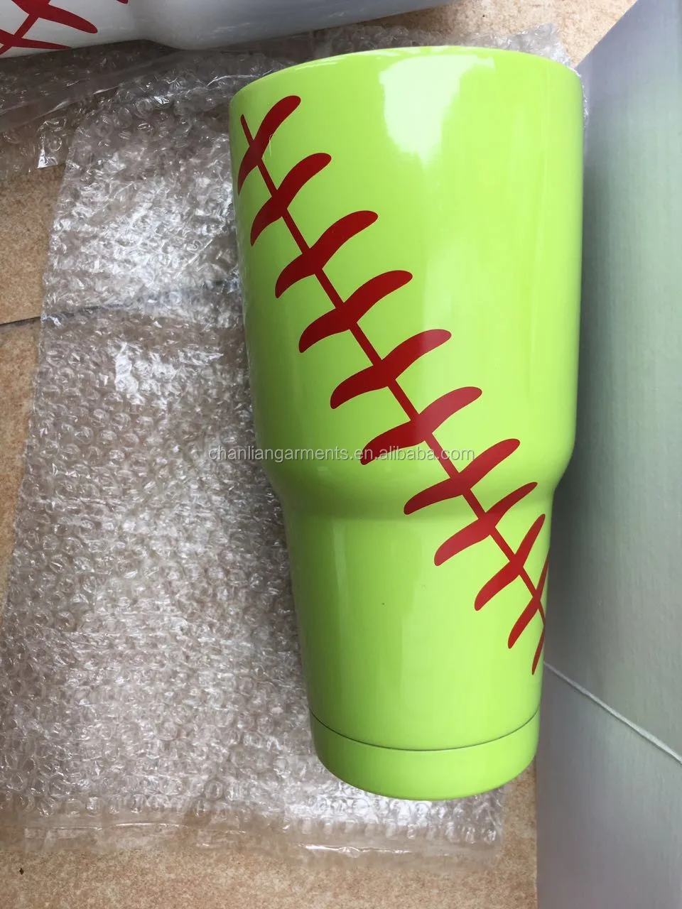 Wholesale 2017 Newest Softball Tumblers 30 Oz Personalized Baseball And