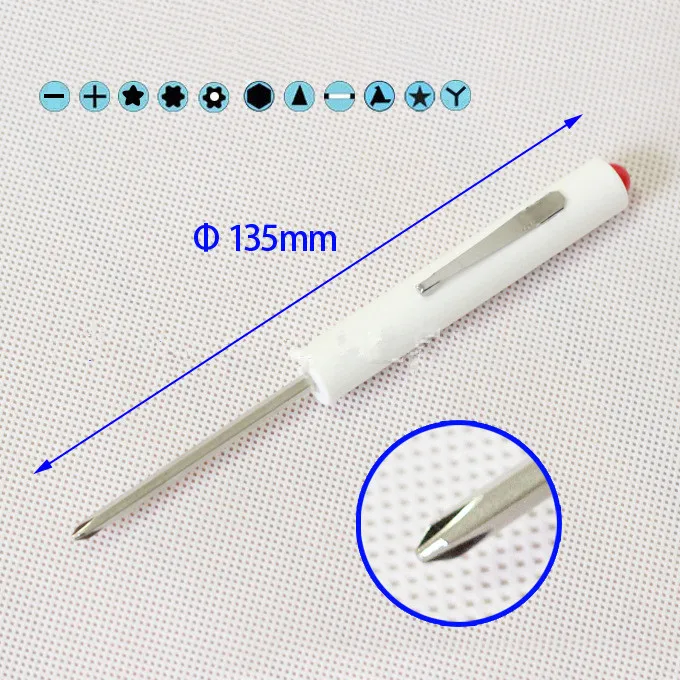 Promotional Flat Pocket Screwdriver With Clip Pocket
