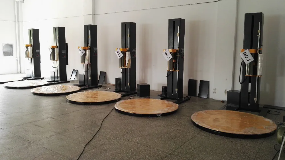 T1650f Automatic Stretch Wrap Turntable Machine/pallet Wrapper With