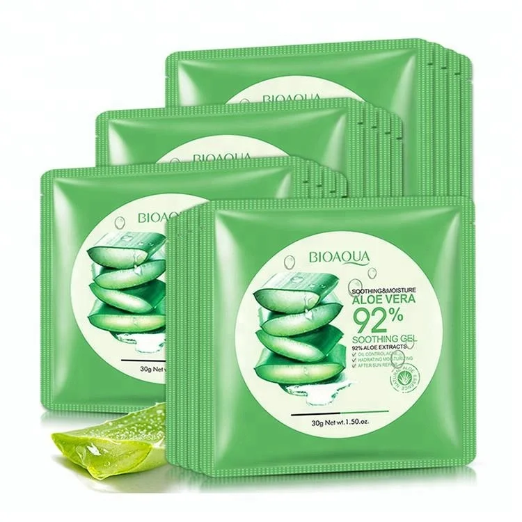 

OEM bioaqua anti-aging skin care moisturizing aloe vera facial mask