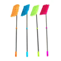 

Yiwu Wholesale Microfiber Durable Chenille Floor cleaner Mop Retractable Fabric Floor Mops