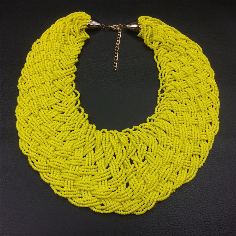 Wholesale Big Necklace,Party Seed Bead Necklace For Women Buy Big