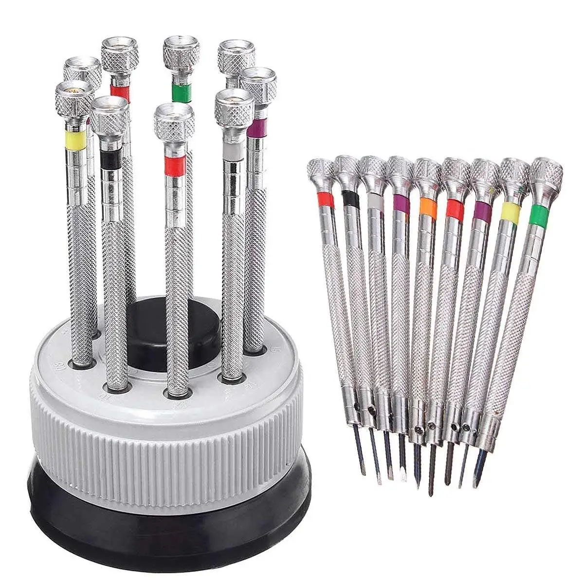 Eyeglass Repair Kit Tool Set by Amtake with Tweezers Screwdriver Micro Screws Nuts Assortments Stainless Steel Screws 1000pcs Use for Glasses and Watches