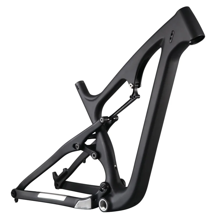 

OEM full suspension mountain carbon fatbike frame with fat tire 26x4.8