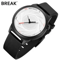 

WJ-7657-2 High Quality Simple Watch BREAK Brand Quartz Wristwatch New Design Fashion Watch For Men