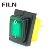 FILN New design kcd4 ON OFF red 220v green led 12V 30A Waterproof rocker switch