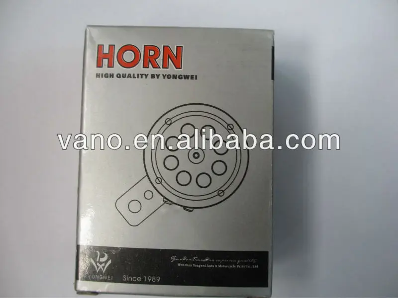 Copper or aluminum material GY6 12V motorcycle horn