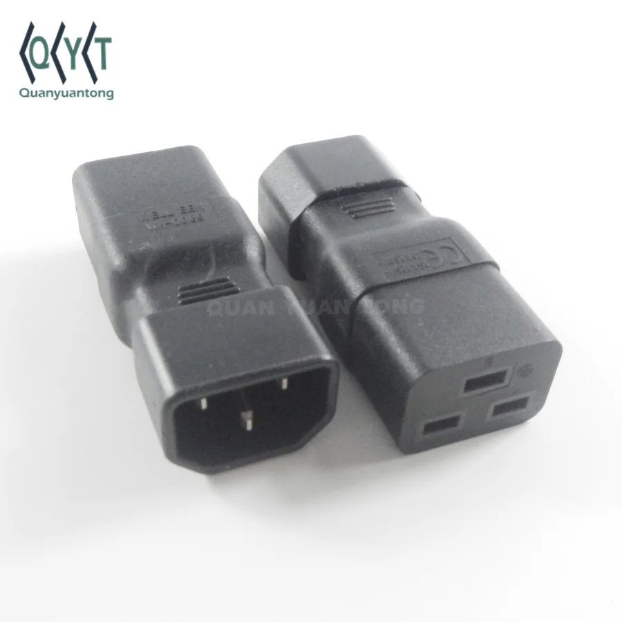 WA-0089 IEC320 C14 to C19 Adapter PDU plug UPS Power Socket IEC320-C19 to C14