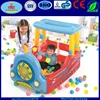 Chrildren Inflatable Train Ball Pit, Inflatable Train Ocean Ball Pool