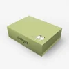 Matte Black and Gold Foil Stamping Custom Logo a5 Cardboard Scarf Flip Top Magnetic Closure boxes Gift Packaging Boxes