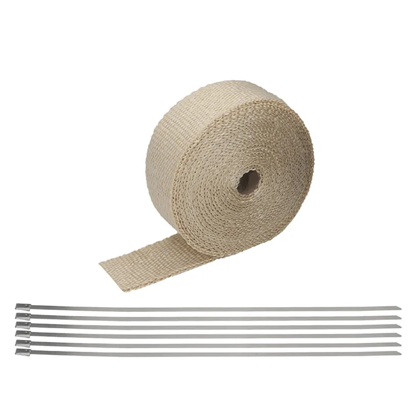 Fiberglass Exhaust Pipe Insulation Tape,Exhaust Insulating Wrap