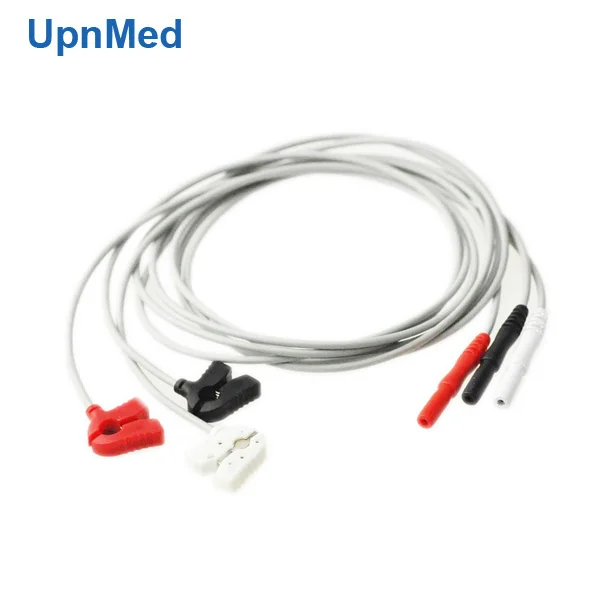Neonate 3-lead Ecg Leadwires For Ecg Equipment,Din Disposable Ecg ...