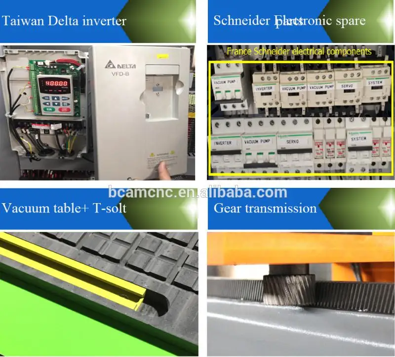 CNC milling machine 3 axis woodworking machine 1325 2040 2060 with big size table wood router