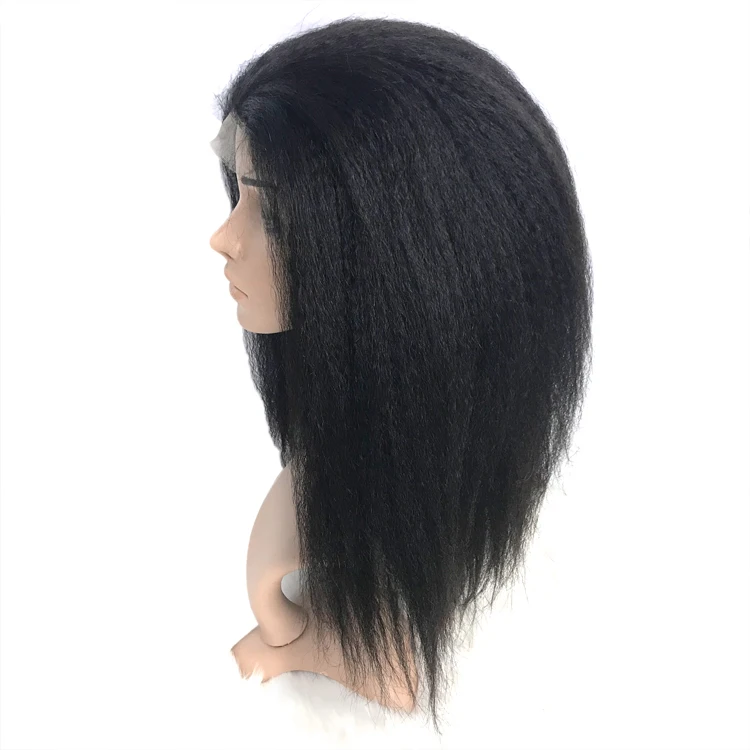 

Aliexpress Indian kinky curly yaki human hair wigs for black women,indian women hair afro wigs human hair virgin brazilian