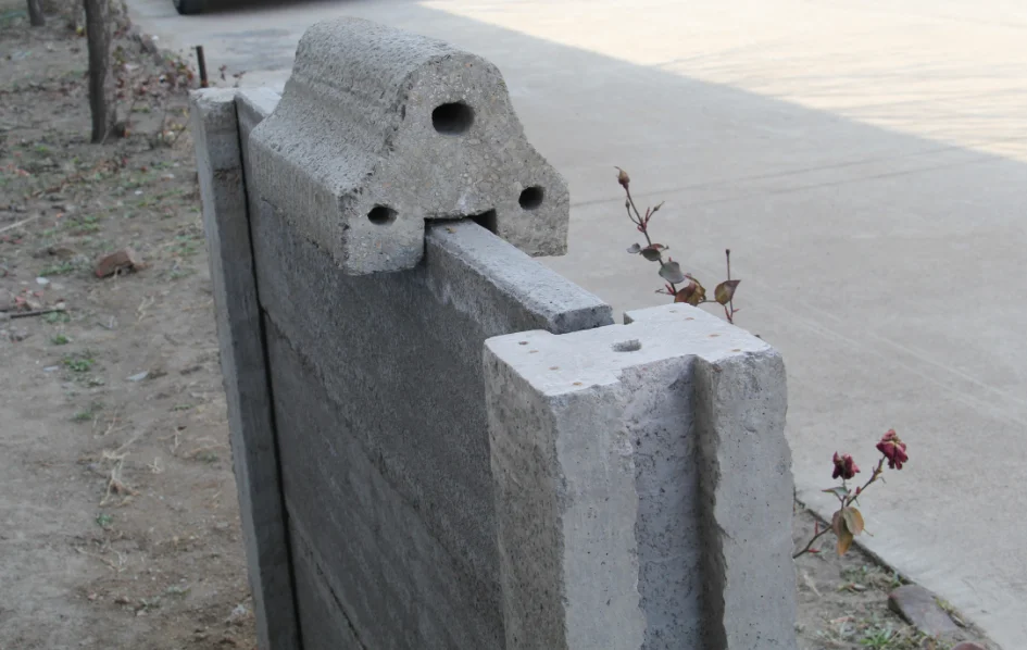 钢筋混凝土围栏模具边界墙壁制造机出售