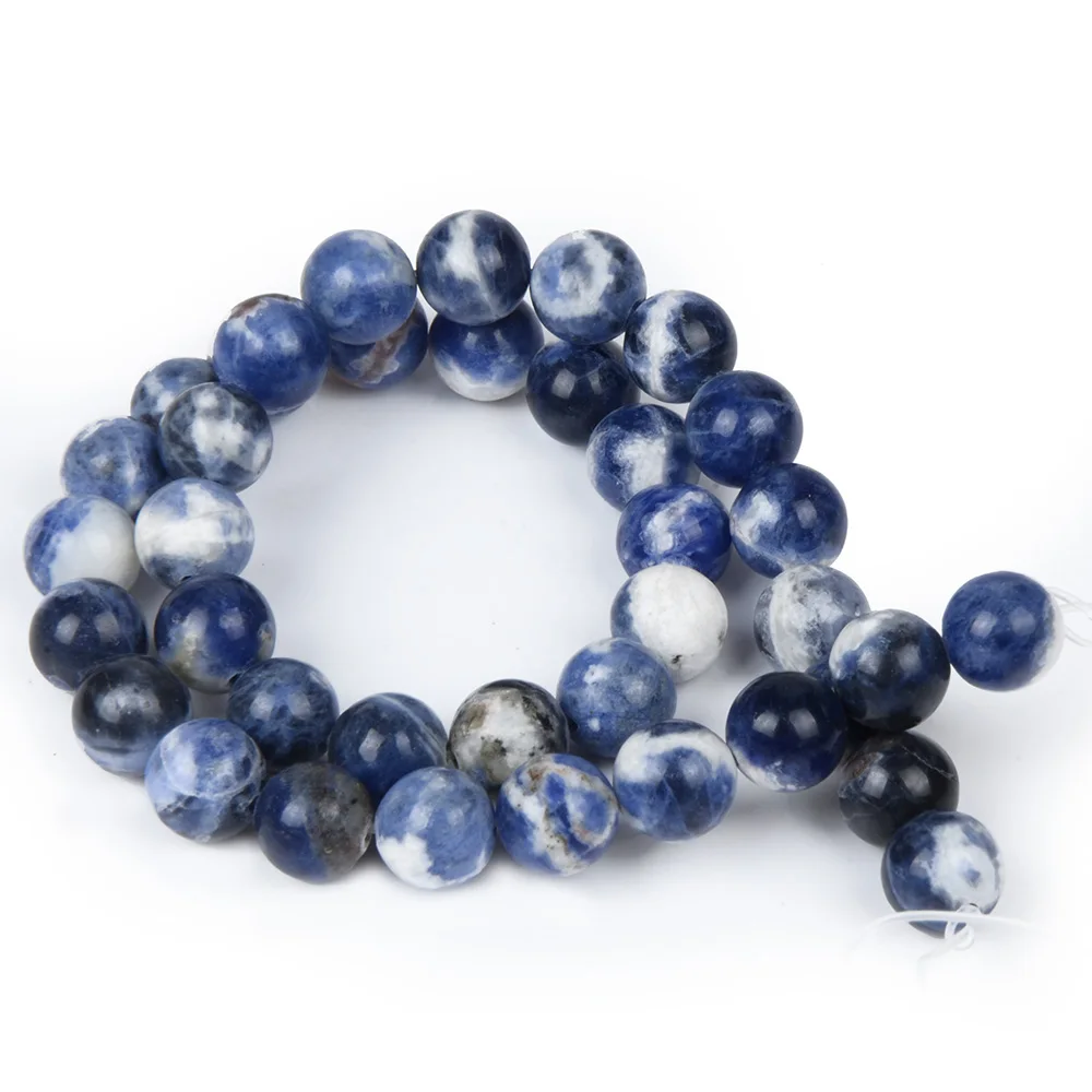 

Natural Stone New Sodalite beads