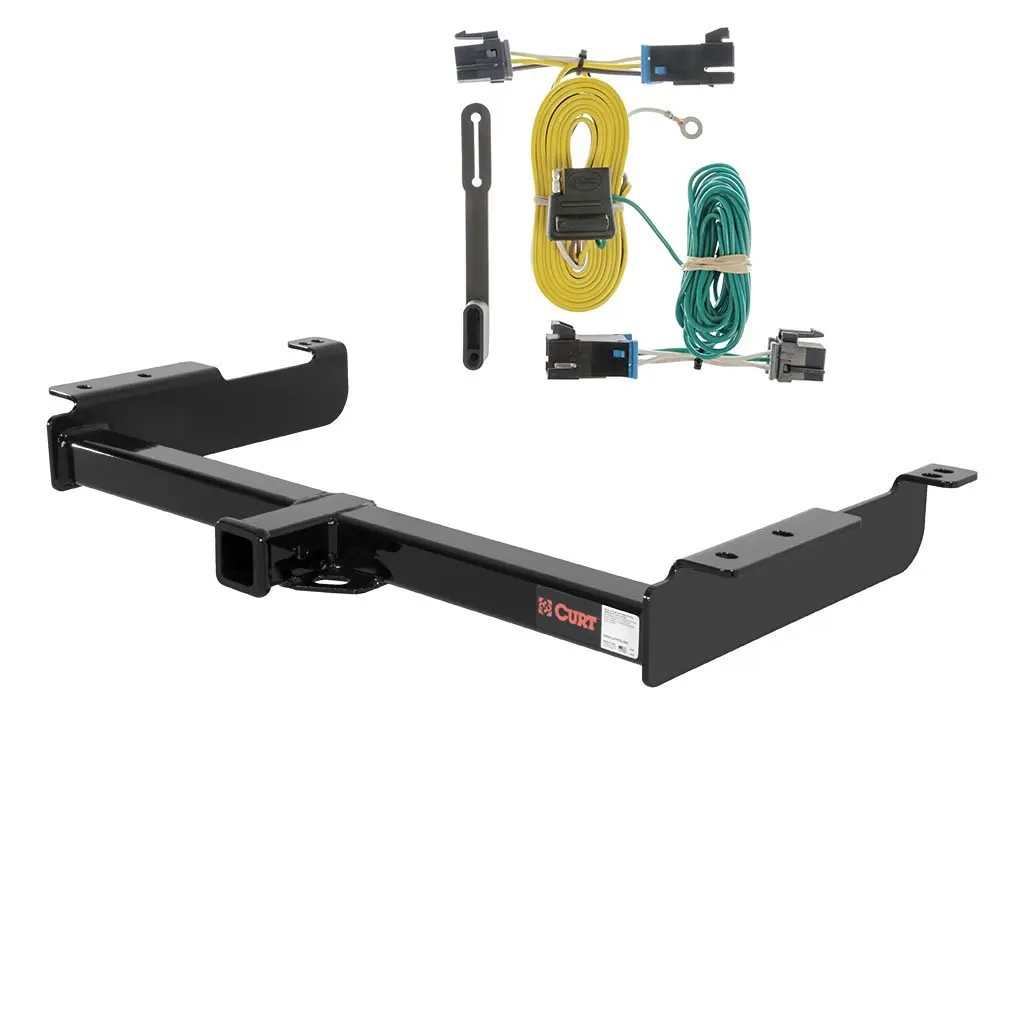 Get Quotations · CURT Class 4 Trailer Hitch Bundle with Wiring for Chevrolet Express, GMC Savana - 14090