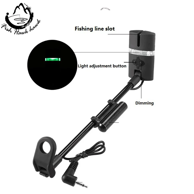 

2018 New Technology High quality Carp Fishing Bite Alarm, Black