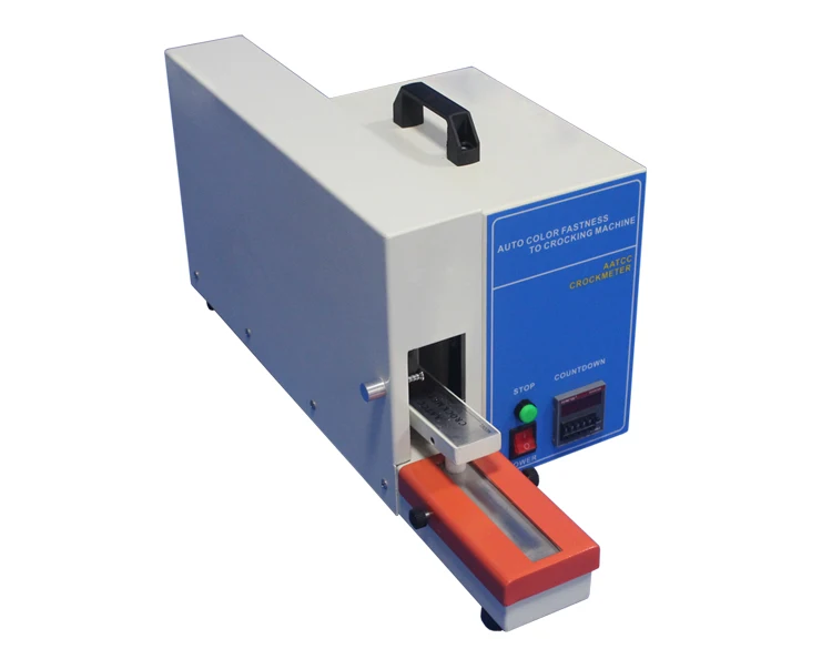 Quality Assurance Electric Wet and Dry Friction Decoloring Test Instrument