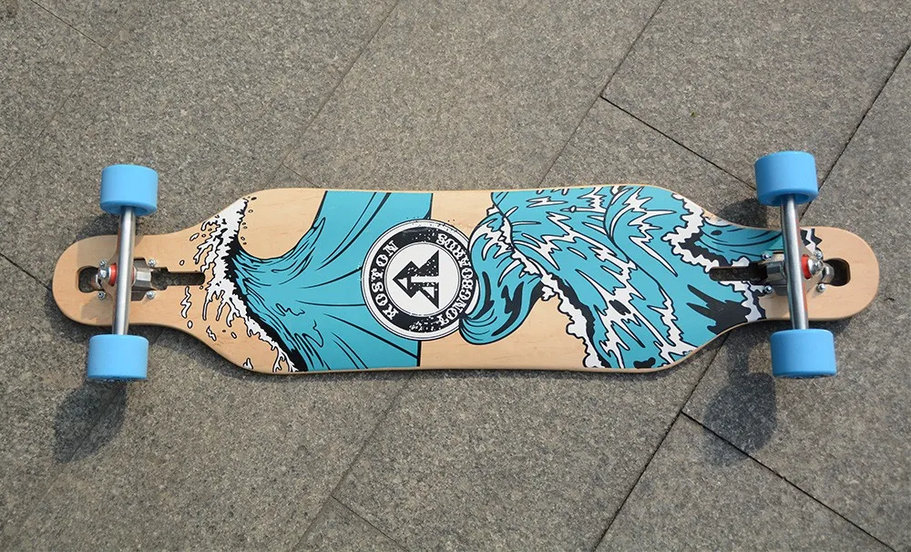 Pro quality 8ply Canadian maple longboard complete for crusing or