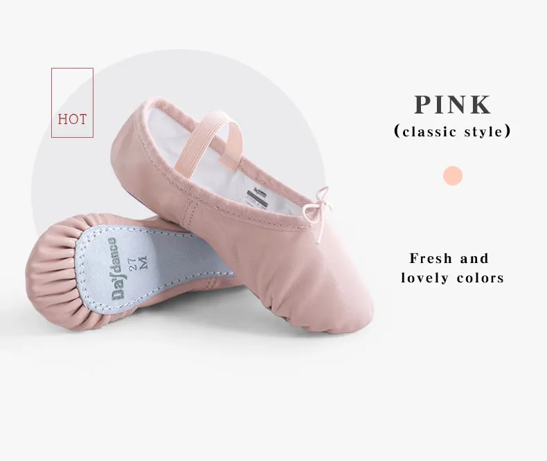 soft leather ballet slippers
