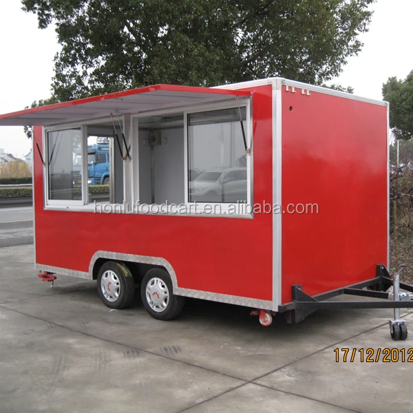 Shanghai Taco Kiosk Luftstrom Anhanger Mobile Kuche Fahrzeug