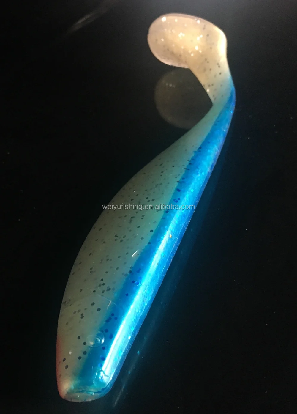 Rubber Shad Lures Soft Plastic Fishing Lures Shad Plastic Pvc Fishing