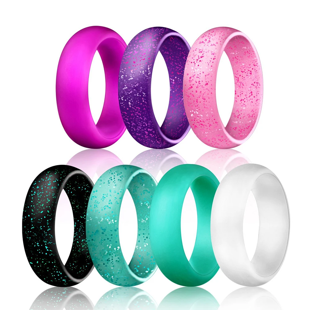 Best Quality Glow In The Dark Silicone Wedding O Ring Food Grade Rings ...