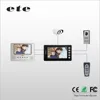 7"LCD Wired Video Door Phone Doorbell Intercom support 2 monitor +2 outdoor camera + 1 CCTV camera