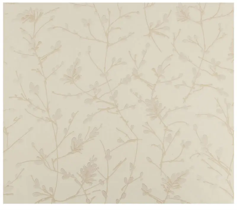 Graceful Floral Design Country Style Pure Paper Wall Paper