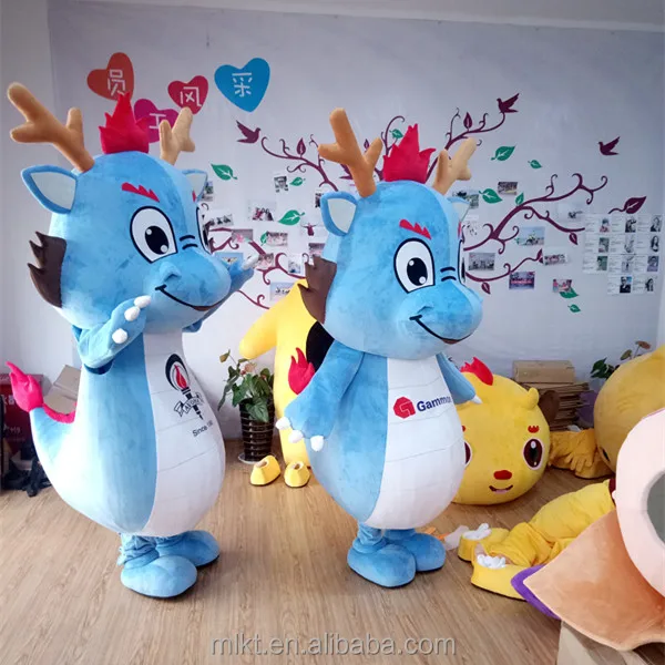 
Customized cartoon character mascot costume adult dragon costume 