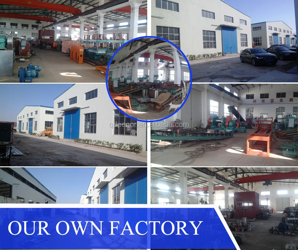 Reclaimed rubber processing machine manufacturing factory