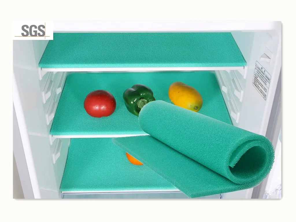Fridge Bin Liner Refrigerator Shelf Liners Pads Fruit And Vegetable