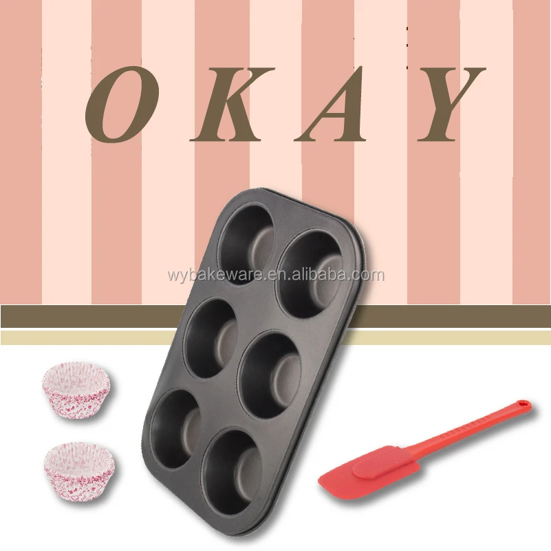 
BK-D6079 OKAY baking tool set pizza pan muffin pan loaf pan and Roaster bakeware set 