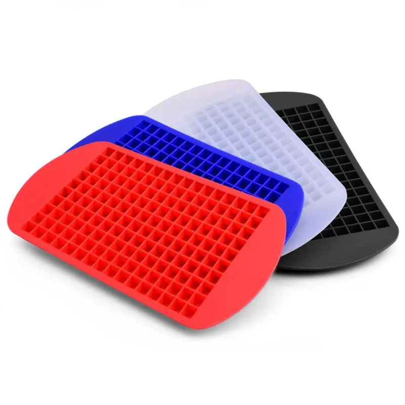 

Eco-friendly 100%Food-grade Silicone 160 Holes Mini Glass Silicone Ice Cube Tarys