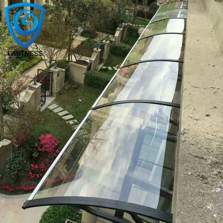 
Durable product rain shelter balcony rain protection canopy 